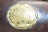 BEAVER Engraved 1846 Dated Antique WILLIAM STOVER Long Rifle .34 CaliberMid-1800s HOMESTEAD/HUNTING Rifle - 6 of 20