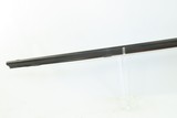 BEAVER Engraved 1846 Dated Antique WILLIAM STOVER Long Rifle .34 CaliberMid-1800s HOMESTEAD/HUNTING Rifle - 18 of 20