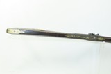BEAVER Engraved 1846 Dated Antique WILLIAM STOVER Long Rifle .34 CaliberMid-1800s HOMESTEAD/HUNTING Rifle - 8 of 20