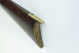 BEAVER Engraved 1846 Dated Antique WILLIAM STOVER Long Rifle .34 CaliberMid-1800s HOMESTEAD/HUNTING Rifle - 19 of 20