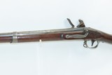 1825 mfg. Antique U.S. SPRINGFIELD Arsenal M1816 FLINTLOCK Musket BAYONET
U.S. Military .69 Caliber w/INSPECTOR CARTOUCHE - 19 of 22