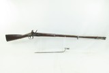 1825 mfg. Antique U.S. SPRINGFIELD Arsenal M1816 FLINTLOCK Musket BAYONET
U.S. Military .69 Caliber w/INSPECTOR CARTOUCHE - 2 of 22
