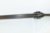 British BIELBY HYDE & CO. Antique SxS Double Barrel 10 g. FLINTLOCK Shotgun ENGRAVED and PLATINUM BANDED Side by Side - 14 of 22