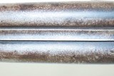 Dog Head Hammers British PERIN GAFF c1860s Antique Double Barrel SHOTGUNBritish SxS Shotgun Imported to the United States - 11 of 21