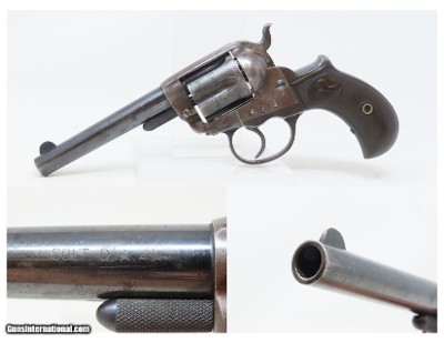 c1902 mfr “Sheriff’s Model” COLT M1877 THUNDERER Revolver C&R BILLY the KID Iconic Revolver Used by BILLY the KID & DOC HOLLIDAY