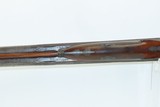 ENGRAVED GOLD INLAID Antique RENKIN BROTHERS Side x Side Percussion SHOTGUN Fine Twist Barrel Fowler c1850s - 10 of 24