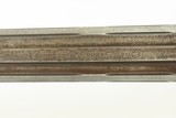 ENGRAVED GOLD INLAID Antique RENKIN BROTHERS Side x Side Percussion SHOTGUN Fine Twist Barrel Fowler c1850s - 13 of 24