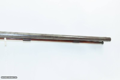 ENGRAVED GOLD INLAID Antique RENKIN BROTHERS Side x Side Percussion SHOTGUN Fine Twist Barrel Fowler c1850s - Image 22 of 24
