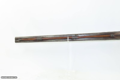 ENGRAVED GOLD INLAID Antique RENKIN BROTHERS Side x Side Percussion SHOTGUN Fine Twist Barrel Fowler c1850s - Image 11 of 24