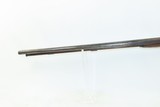 ENGRAVED GOLD INLAID Antique RENKIN BROTHERS Side x Side Percussion SHOTGUN Fine Twist Barrel Fowler c1850s - 5 of 24