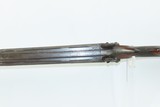 ENGRAVED GOLD INLAID Antique RENKIN BROTHERS Side x Side Percussion SHOTGUN Fine Twist Barrel Fowler c1850s - 15 of 24