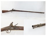 Marked XIII COLONIAL Era Antique French CHARLEVILLE Pattern FLINTLOCK Musket Revolutionary War French Import - 1 of 19