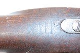 Marked XIII COLONIAL Era Antique French CHARLEVILLE Pattern FLINTLOCK Musket Revolutionary War French Import - 19 of 19