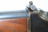 c1905 mfr. WINCHESTER M1885 LOW WALL .22 Short RF SINGLE SHOT Musket C&R
With LEATHER SLING & LYMAN REAR PEEP SIGHT - 7 of 21
