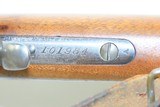 c1905 mfr. WINCHESTER M1885 LOW WALL .22 Short RF SINGLE SHOT Musket C&RWith LEATHER SLING & LYMAN REAR PEEP SIGHT - 8 of 21