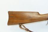 c1905 mfr. WINCHESTER M1885 LOW WALL .22 Short RF SINGLE SHOT Musket C&RWith LEATHER SLING & LYMAN REAR PEEP SIGHT - 17 of 21