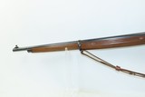 c1905 mfr. WINCHESTER M1885 LOW WALL .22 Short RF SINGLE SHOT Musket C&RWith LEATHER SLING & LYMAN REAR PEEP SIGHT - 5 of 21