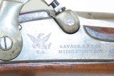 1863 Dated CIVIL WAR Era Antique SAVAGE M1861 Rifle-Musket SOLDIER GRAFFITI Mid-Civil War U.S. Contract Musket - 7 of 21
