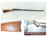 1863 Dated CIVIL WAR Era Antique SAVAGE M1861 Rifle-Musket SOLDIER GRAFFITI Mid-Civil War U.S. Contract Musket