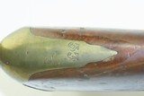 THORESBY VOLUNTEERS Antique KNUBLEY India Pattern FLINTLOCK Musket BAYONET
Late 1700s / NAPOLEONIC WARS Era Musket - 14 of 23