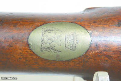 THORESBY VOLUNTEERS Antique KNUBLEY India Pattern FLINTLOCK Musket BAYONETLate 1700s / NAPOLEONIC WARS Era Musket - Image 13 of 23