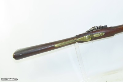 THORESBY VOLUNTEERS Antique KNUBLEY India Pattern FLINTLOCK Musket BAYONETLate 1700s / NAPOLEONIC WARS Era Musket - Image 8 of 23