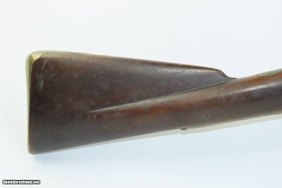 THORESBY VOLUNTEERS Antique KNUBLEY India Pattern FLINTLOCK Musket BAYONETLate 1700s / NAPOLEONIC WARS Era Musket - Image 3 of 23