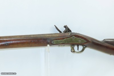 THORESBY VOLUNTEERS Antique KNUBLEY India Pattern FLINTLOCK Musket BAYONETLate 1700s / NAPOLEONIC WARS Era Musket - Image 20 of 23