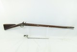 THORESBY VOLUNTEERS Antique KNUBLEY India Pattern FLINTLOCK Musket BAYONET
Late 1700s / NAPOLEONIC WARS Era Musket - 2 of 23