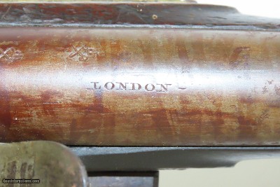 THORESBY VOLUNTEERS Antique KNUBLEY India Pattern FLINTLOCK Musket BAYONETLate 1700s / NAPOLEONIC WARS Era Musket - Image 12 of 23