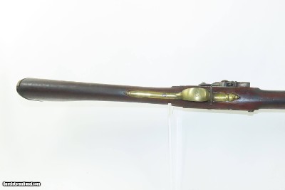 THORESBY VOLUNTEERS Antique KNUBLEY India Pattern FLINTLOCK Musket BAYONETLate 1700s / NAPOLEONIC WARS Era Musket - Image 9 of 24