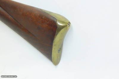 THORESBY VOLUNTEERS Antique KNUBLEY India Pattern FLINTLOCK Musket BAYONETLate 1700s / NAPOLEONIC WARS Era Musket - Image 23 of 24