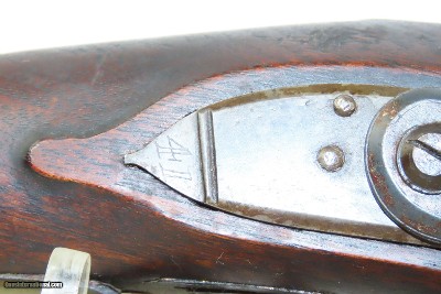 THORESBY VOLUNTEERS Antique KNUBLEY India Pattern FLINTLOCK Musket BAYONETLate 1700s / NAPOLEONIC WARS Era Musket - Image 7 of 24