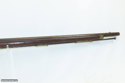 THORESBY VOLUNTEERS Antique KNUBLEY India Pattern FLINTLOCK Musket BAYONETLate 1700s / NAPOLEONIC WARS Era Musket - Image 5 of 24