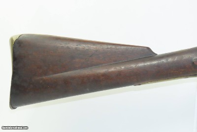 THORESBY VOLUNTEERS Antique KNUBLEY India Pattern FLINTLOCK Musket BAYONETLate 1700s / NAPOLEONIC WARS Era Musket - Image 3 of 24
