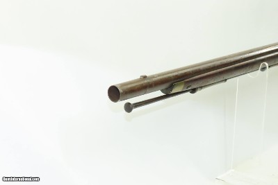 THORESBY VOLUNTEERS Antique KNUBLEY India Pattern FLINTLOCK Musket BAYONETLate 1700s / NAPOLEONIC WARS Era Musket - Image 22 of 24