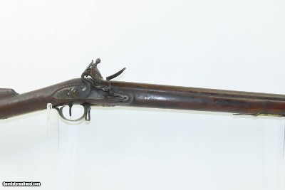 THORESBY VOLUNTEERS Antique KNUBLEY India Pattern FLINTLOCK Musket BAYONETLate 1700s / NAPOLEONIC WARS Era Musket - Image 4 of 24