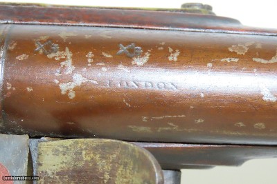 THORESBY VOLUNTEERS Antique KNUBLEY India Pattern FLINTLOCK Musket BAYONETLate 1700s / NAPOLEONIC WARS Era Musket - Image 13 of 24