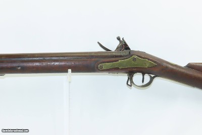 THORESBY VOLUNTEERS Antique KNUBLEY India Pattern FLINTLOCK Musket BAYONETLate 1700s / NAPOLEONIC WARS Era Musket - Image 20 of 24