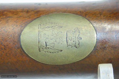 THORESBY VOLUNTEERS Antique KNUBLEY India Pattern FLINTLOCK Musket BAYONETLate 1700s / NAPOLEONIC WARS Era Musket - Image 14 of 22