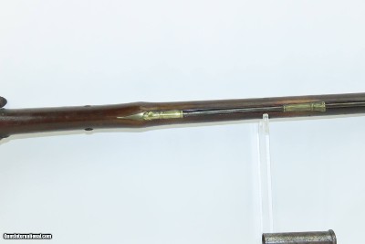THORESBY VOLUNTEERS Antique KNUBLEY India Pattern FLINTLOCK Musket BAYONETLate 1700s / NAPOLEONIC WARS Era Musket - Image 10 of 22