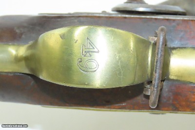 THORESBY VOLUNTEERS Antique KNUBLEY India Pattern FLINTLOCK Musket BAYONETLate 1700s / NAPOLEONIC WARS Era Musket - Image 8 of 22