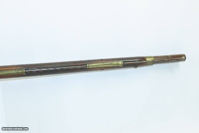 THORESBY VOLUNTEERS Antique KNUBLEY India Pattern FLINTLOCK Musket BAYONETLate 1700s / NAPOLEONIC WARS Era Musket - Image 11 of 22