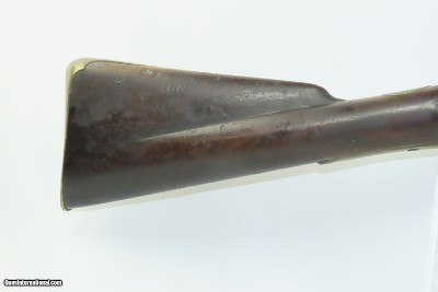 THORESBY VOLUNTEERS Antique KNUBLEY India Pattern FLINTLOCK Musket BAYONETLate 1700s / NAPOLEONIC WARS Era Musket - Image 3 of 22