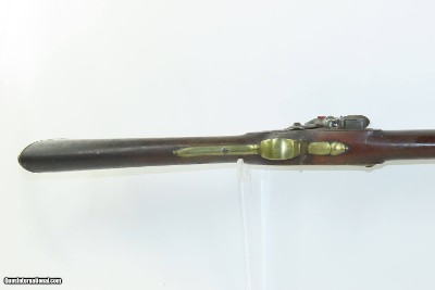 THORESBY VOLUNTEERS Antique KNUBLEY India Pattern FLINTLOCK Musket BAYONETLate 1700s / NAPOLEONIC WARS Era Musket - Image 9 of 22