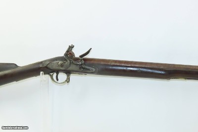 THORESBY VOLUNTEERS Antique KNUBLEY India Pattern FLINTLOCK Musket BAYONETLate 1700s / NAPOLEONIC WARS Era Musket - Image 4 of 22