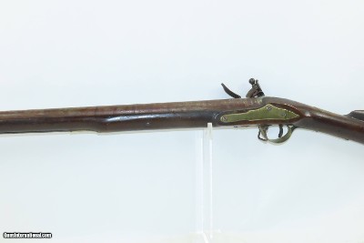 THORESBY VOLUNTEERS Antique KNUBLEY India Pattern FLINTLOCK Musket BAYONETLate 1700s / NAPOLEONIC WARS Era Musket - Image 19 of 22