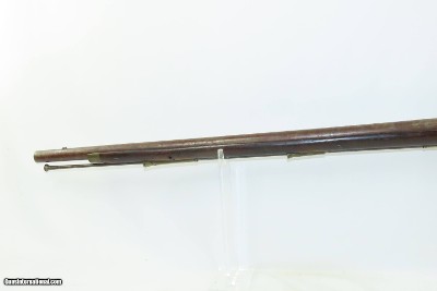 THORESBY VOLUNTEERS Antique KNUBLEY India Pattern FLINTLOCK Musket BAYONETLate 1700s / NAPOLEONIC WARS Era Musket - Image 20 of 22