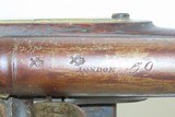 THORESBY VOLUNTEERS Antique KNUBLEY India Pattern FLINTLOCK Musket BAYONET
Late 1700s / NAPOLEONIC WARS Era Musket - 12 of 22