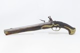 18th Century FREDERICK V DANISH MILITARY Antique FLINTLOCK Pistol DRAGOON
RARE F5 Monogrammed .69 Caliber - 17 of 20